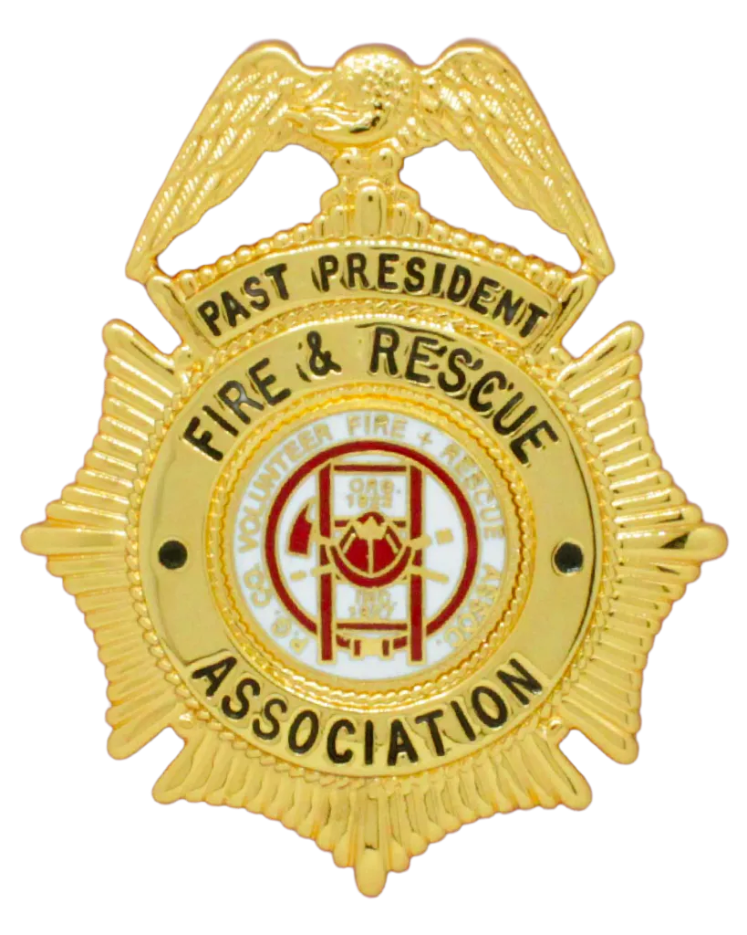 Fire Badge A-916 (Silver)