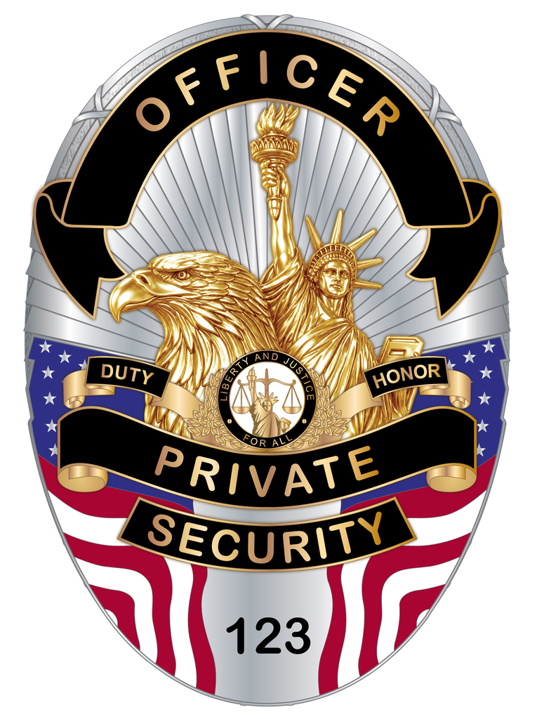 Private Security Officer Badge
